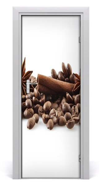 Rivestimento Per Porta Chicchi di caff? 75x205 cm