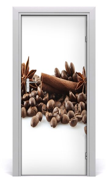 Rivestimento Per Porta Chicchi di caff? 75x205 cm