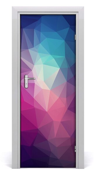 Adesivo per porta interna Sfondo di astrazione 75x205 cm
