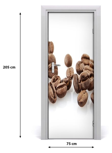 Rivestimento Per Porta Chicchi di caff? 75x205 cm