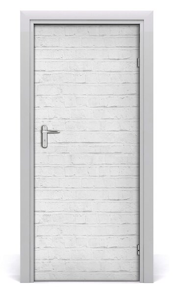 Poster adesivo per porta Muro di mattoni 75x205 cm