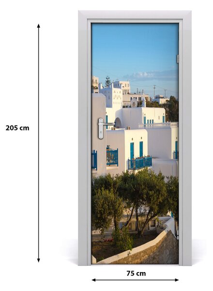 Rivestimento Per Porta Mykonos Grecia 75x205 cm
