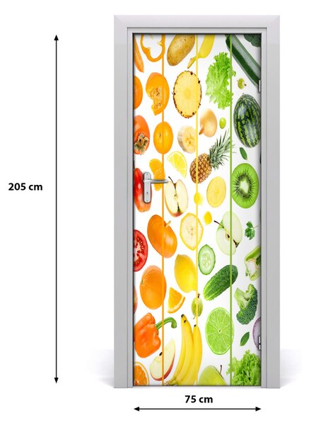 Rivestimento Per Porta Frutta e verdura 75x205 cm