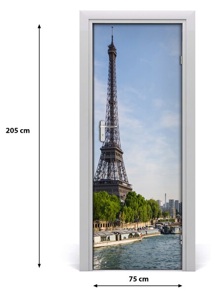 Rivestimento Per Porta Torre Eiffel 75x205 cm