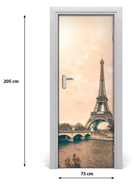 Rivestimento Per Porta Torre Eiffel 75x205 cm