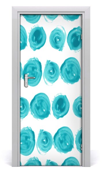 Adesivo per porta punto a casa 75x205 cm