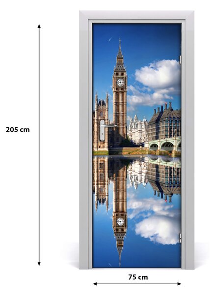 Rivestimento Per Porta Big Ben London 75x205 cm