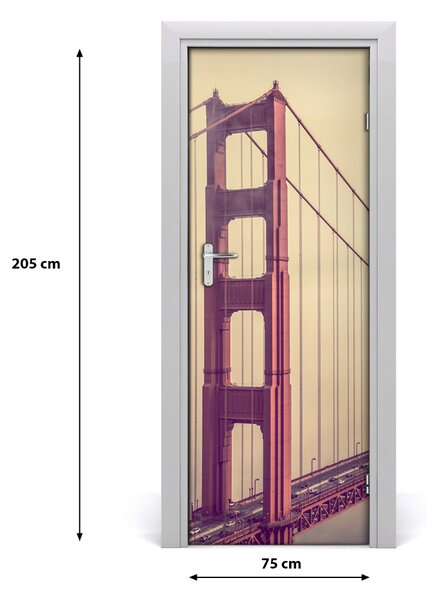 Rivestimento Per Porta Ponte di San Francisco 75x205 cm