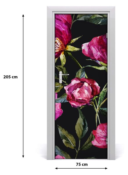 Adesivo per porta interna Mac 75x205 cm