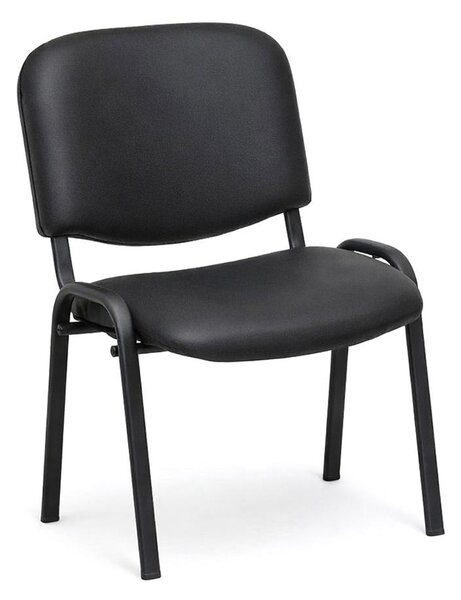 NBrand Sedia da Ufficio in Ecopelle colore Nero