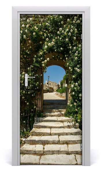 Rivestimento Per Porta Fiorito 75x205 cm