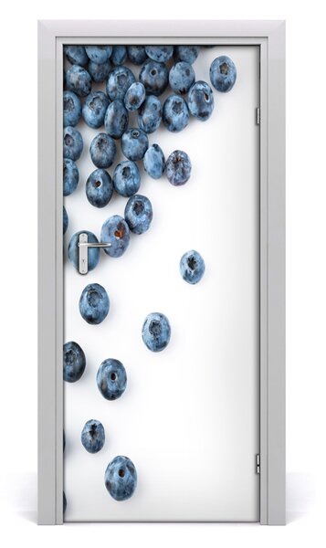 Adesivo per porta Frutti di bosco 75x205 cm