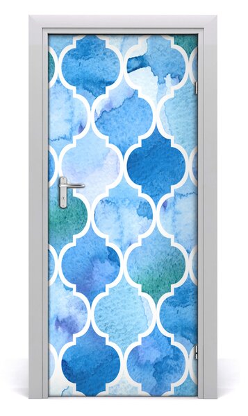 Adesivo per porta Background marocchino 75x205 cm