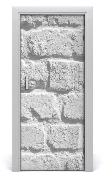 Adesivo per porta Muro di mattoni 75x205 cm