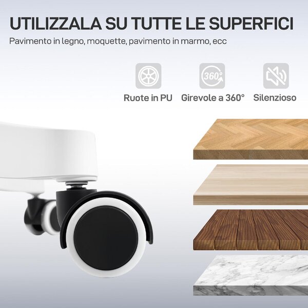 Icon Space Sedia Ergonomica con Ruote Braccioli e Poggiatesta in Tessuto Mesh colore Grigio/Bianco