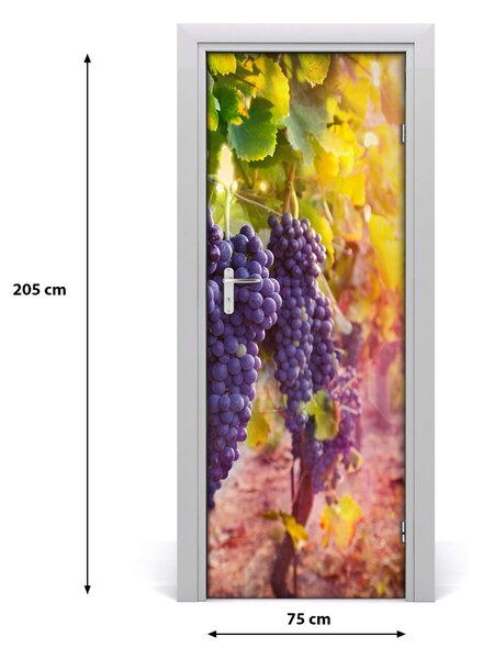 Adesivo per porta interna Paesaggi Winnica 75x205 cm