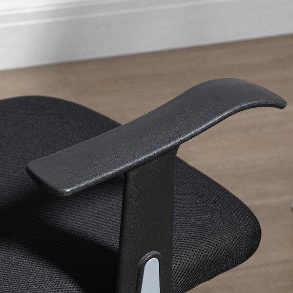 Icon Space Sedia Ergonomica con Ruote Braccioli e Poggiatesta in Tessuto Mesh colore Nero