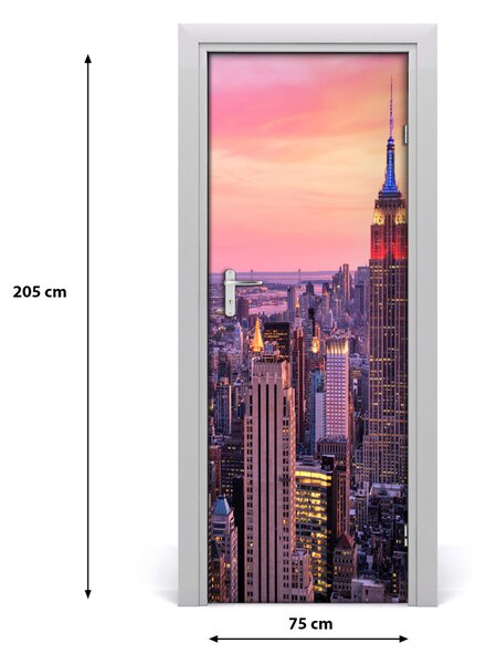 Rivestimento Per Porta New York West 75x205 cm