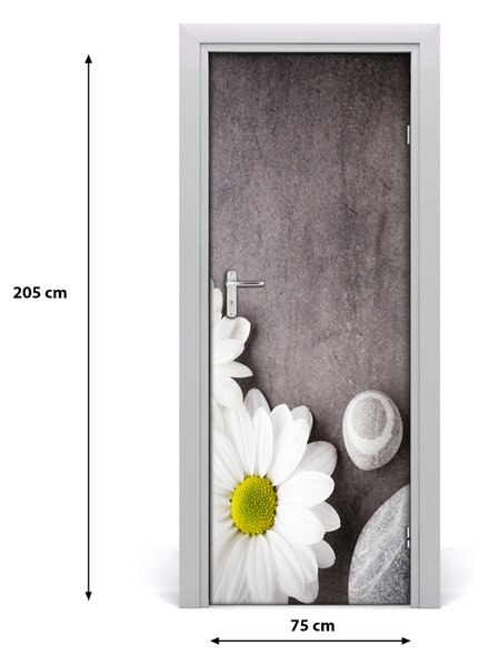 Adesivo per porta interna Alla porta di Gerber 75x205 cm