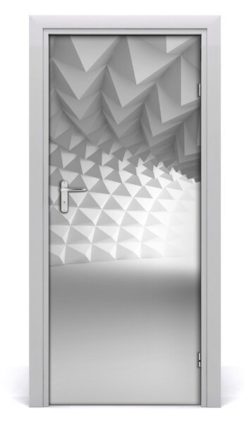 Adesivo per porta Astrazione del tunnel 75x205 cm