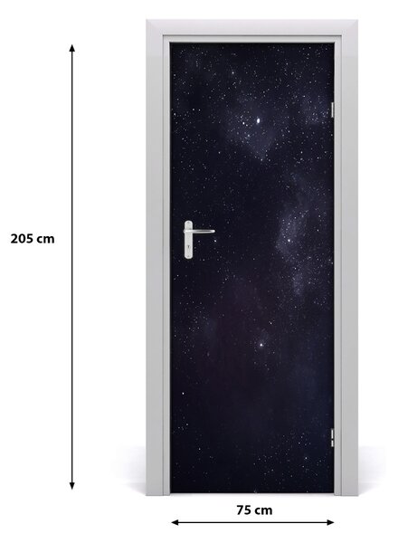 Sticker porta Costellazione 75x205 cm