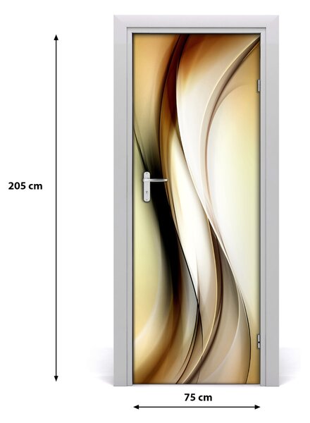 Poster adesivo per porta Background astratto 75x205 cm