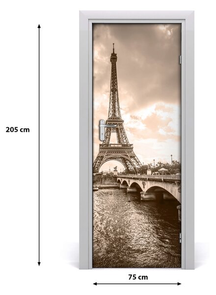 Rivestimento Per Porta Torre Eiffel 75x205 cm