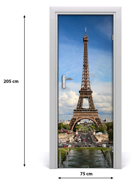 Rivestimento Per Porta Torre Eiffel 75x205 cm