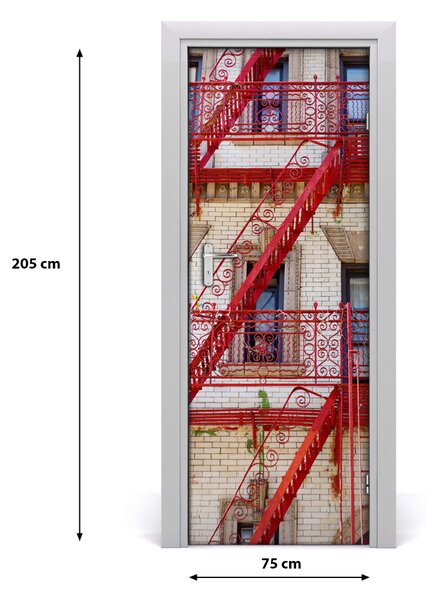 Rivestimento Per Porta Casa di appartamento italiana 75x205 cm