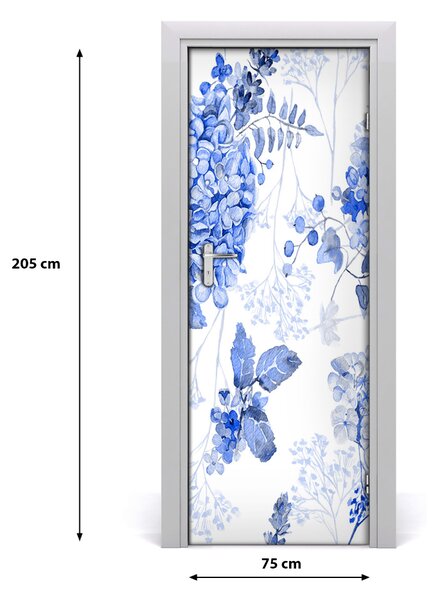Adesivo per porta Senza 75x205 cm