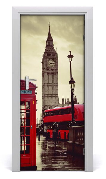 Rivestimento Per Porta Big Ben London 75x205 cm