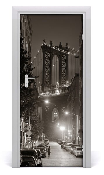 Rivestimento Per Porta Manhattan New York 75x205 cm