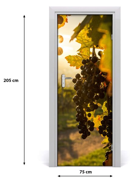 Poster adesivo per porta Paesaggi Winnica 75x205 cm