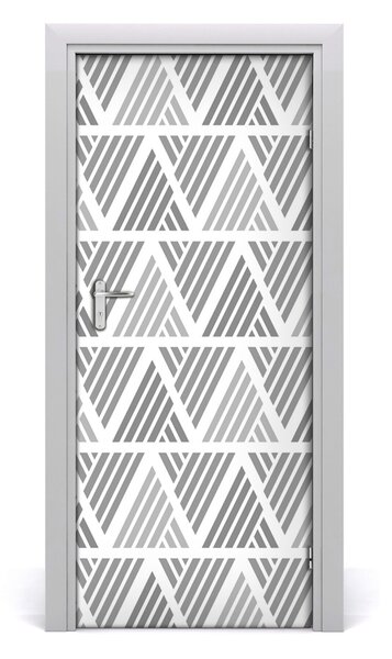 Adesivo per porta Sfondo geometrico 75x205 cm