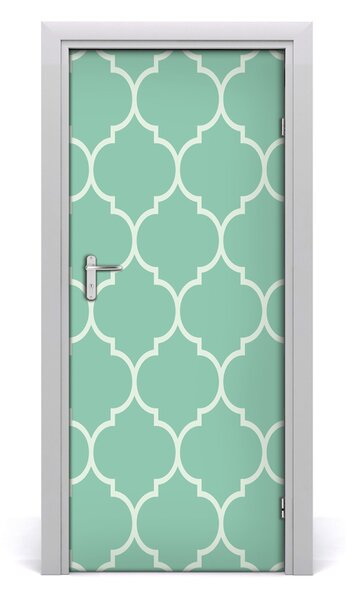 Adesivo per porta Background marocchino 75x205 cm