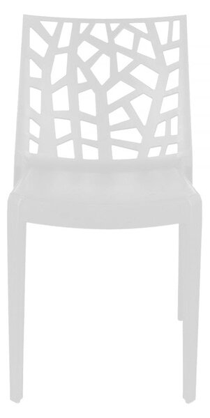 BICA Sedia per Esterni Impilabile in Polipropilene Dimensioni 47x55x82 cm colore Taupe - Matrix