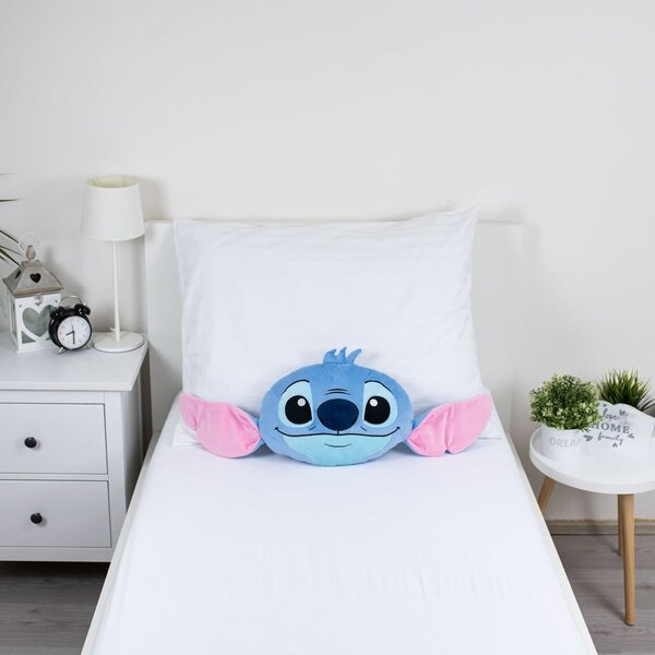 Cuscino per bambini in vello 41x32 cm Lilo and Stitch "Blue" – Jerry Fabrics
