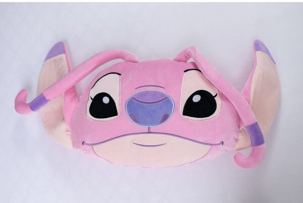 Cuscino per bambini in vello 41x32 cm Lilo and Stitch "Angel Pink" – Jerry Fabrics