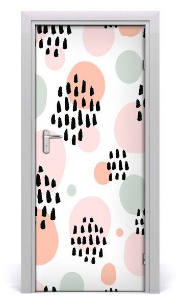 Sticker porta Background astratto 75x205 cm