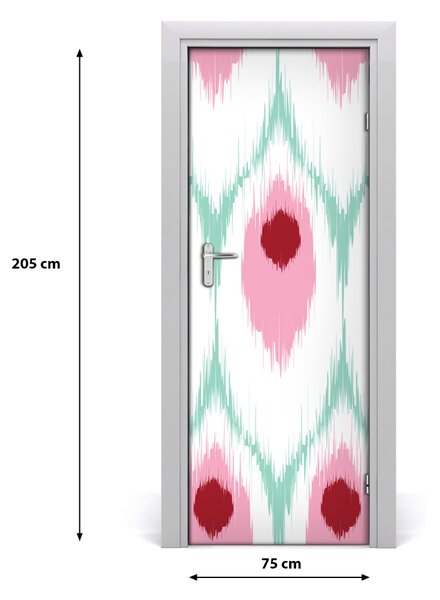 Poster adesivo per porta Per la casa di Pawi Pattern 75x205 cm