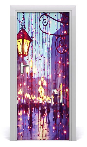 Rivestimento Per Porta Luci in citt? 75x205 cm
