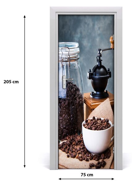Sticker porta Macinacaff? 75x205 cm