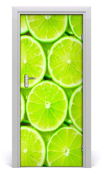 Sticker porta Lime 75x205 cm