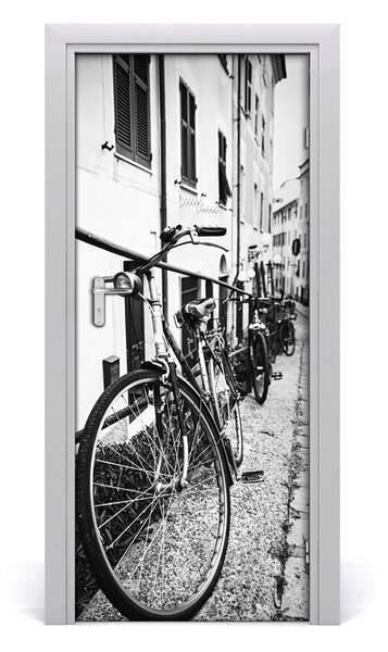 Adesivo per porta City Bikes 75x205 cm