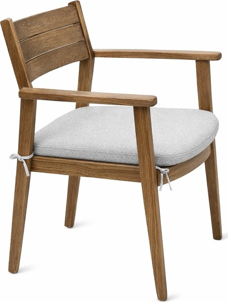 Amicasa Sedia per Esterni in Legno Dimensioni 59,5x50x85 cm colore Legno - Alona
