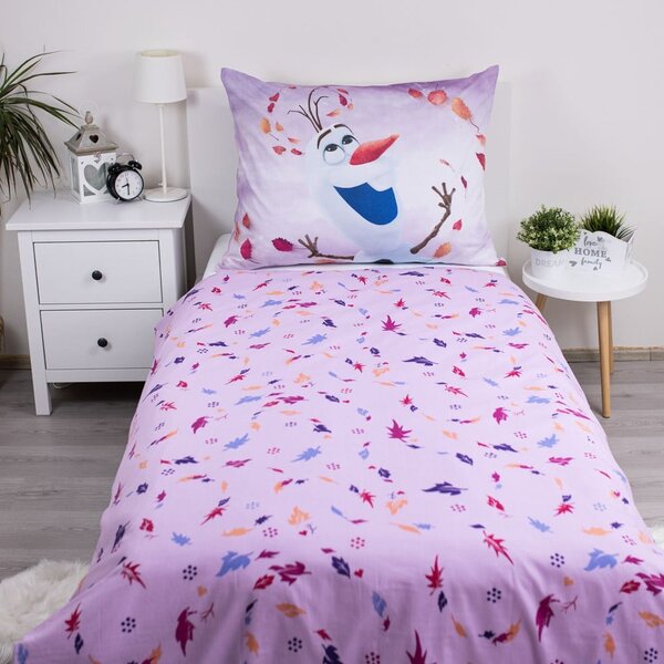 Set copripiumino e federa da bambini in cotone per letto singolo 140x200 cm Frozen "Sky" – Jerry Fabrics