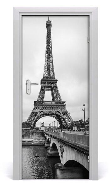 Adesivo per porta Torre Eiffel 75x205 cm