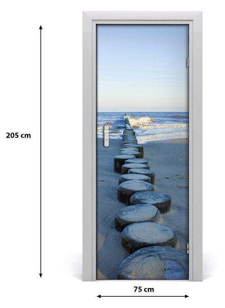 Poster adesivo per porta Paesaggi flack 75x205 cm