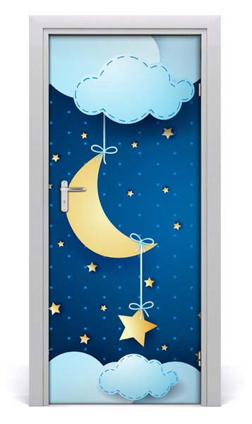 Sticker porta Notte 75x205 cm