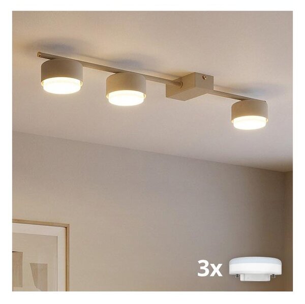 Brilagi - Faretto LED MONO 3xGX53/13W/230V beige